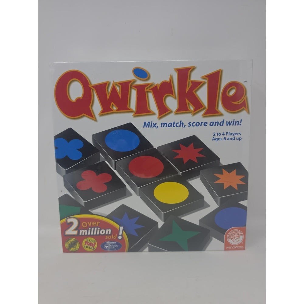 Qwirkle Board Game by MindWare. Brand NEW Ages 6 And Up